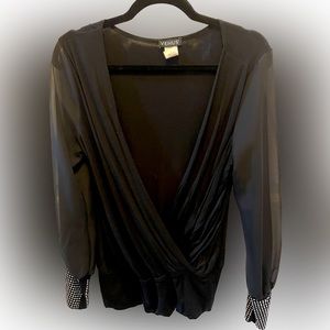 Venus Plunge-Front Top - Size Medium
